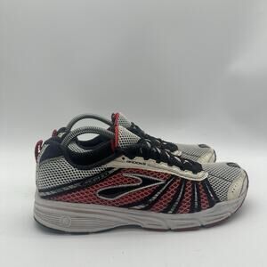 Vtg Mens Size 10 Brooks Racer ST Running Trainers Red White Shoes Sneakers